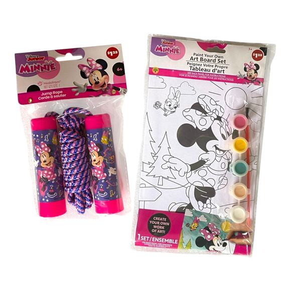 Minnie Mouse Gift Basket | Girls Toys, Coloring, Jump Rope, Art & Activity Kit - Picture 3 of 11